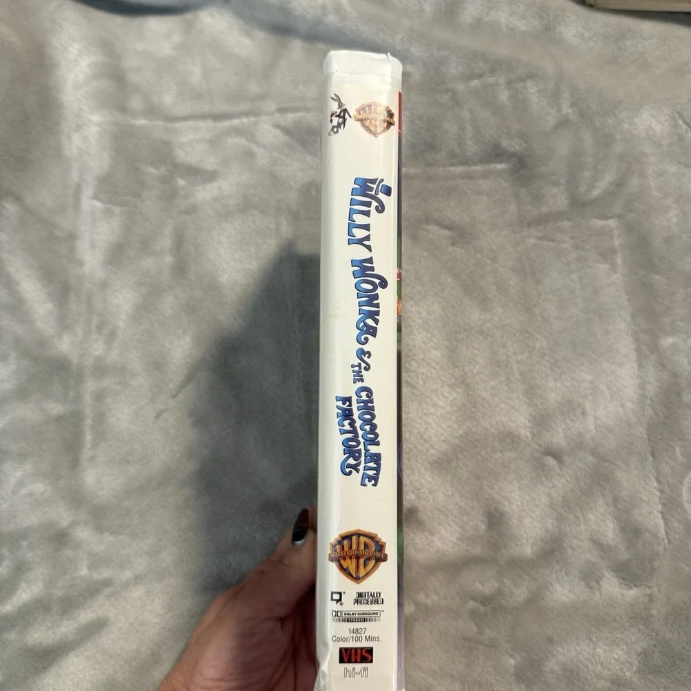 1996 25th Anniversary Edition Willy Wonka and the Chocolate Factory VHS Tape‎
